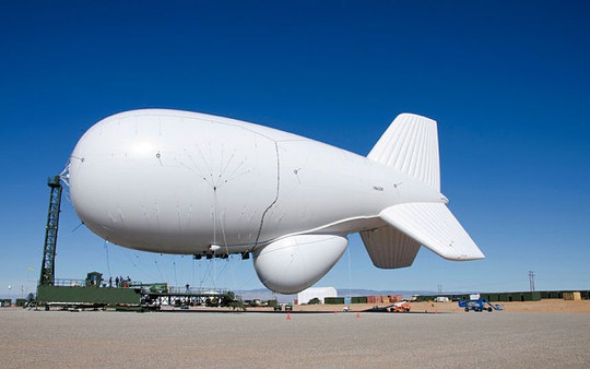 
Khinh khí cầu quân sự Mỹ. Ảnh: Reuters
