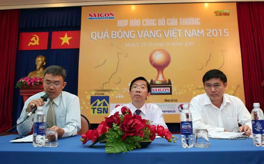 Buổi họp báo sáng 23-11 - Ảnh: Quang Liêm