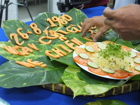 Món ăn sắp hoàn tất