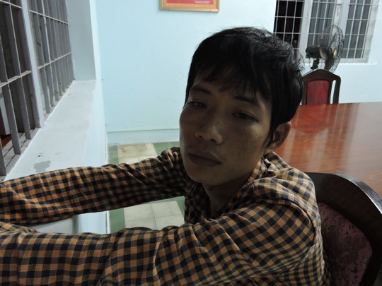 
Đối tượng Nguyễn Thuận Lợi tại cơ quan điều tra
