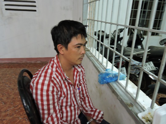 
Đối tượng Đinh Lê Thiên bị bắt giữ

