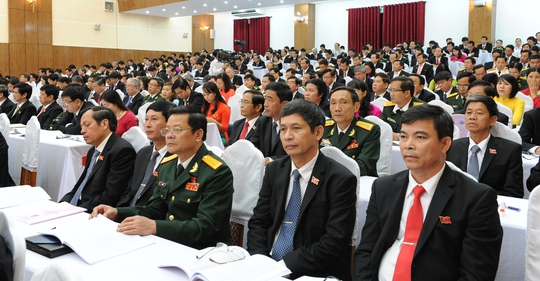 
Các đại biểu tham dự Đại hội Đảng bộ thành phố Đà Nẵng lần thứ 20, nhiệm kỳ 2015 -2020

