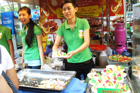 
Hấp dẫn món xôi mít của nhà hàng Vị Thái Việt Nam
