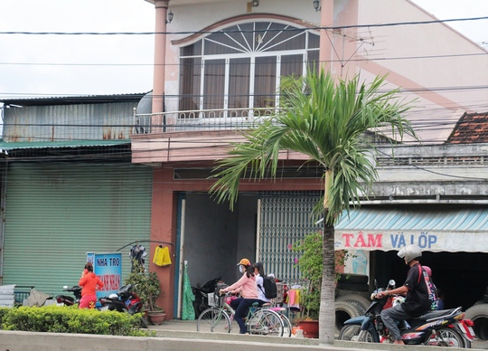 
Nhà nghỉ nơi chị Hiểu tử vong
