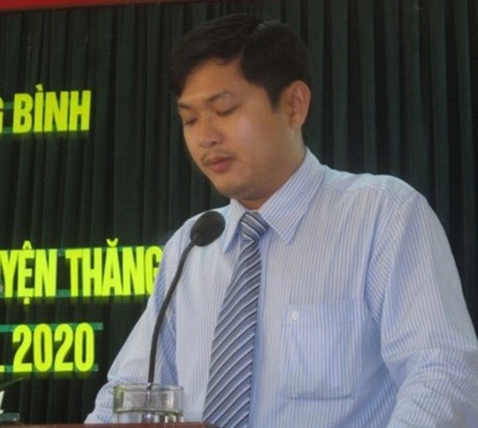
Ông Lê Phước Hoài Bảo (SN 1985), vừa được bổ nhiệm giữ chức Giám đốc Sở Kế hoạch và Đầu tư tỉnh Quảng Nam.
