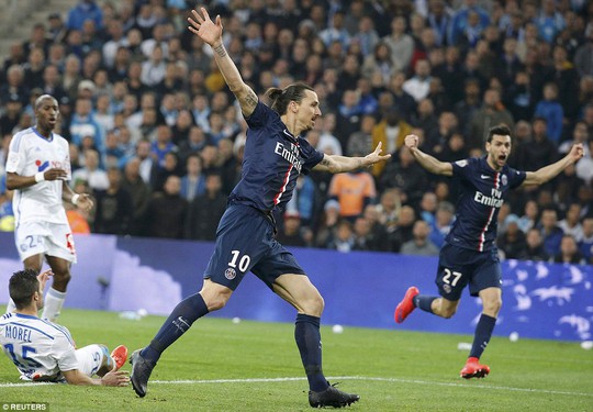 Tiền đạo Ibrahimovic đại diện cho cả Ligue 1