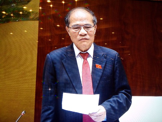 Chủ tịch QH Nguyễn Sinh Hùng thông báo sự kiện quan trọng này