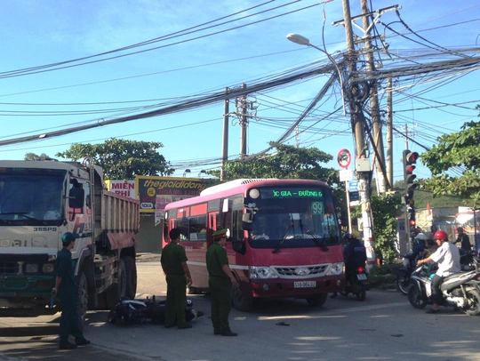 Hiện trường vụ tai nạn