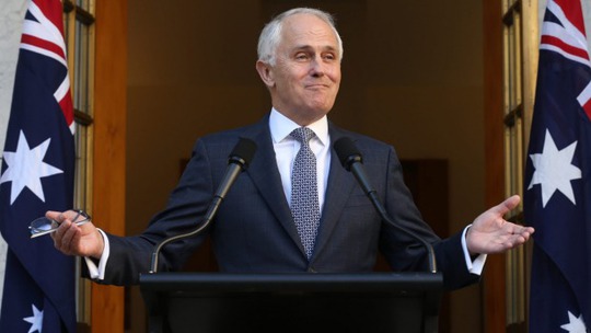 Tân Thủ tướng Úc Malcolm Turnbull Ảnh: ABC