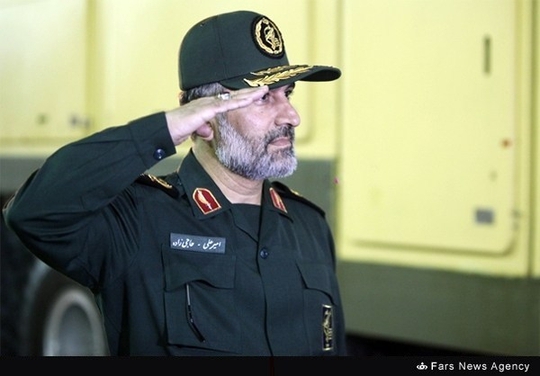 Chuẩn tướng Amir Ali Hajizadeh Ảnh: FARS