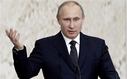 Tổng thống Nga Vladimir Putin. Ảnh: REUTERS