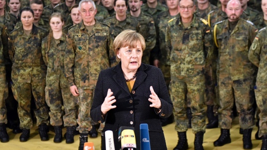 Thủ tướng Đức Angela Merkel Ảnh: AP