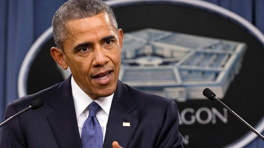 Ông Obama nhấn mạnh rằng đang đánh IS mạnh hơn bao giờ hết. Ảnh: ABC