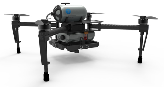 
Mẫu Drone hoàn chỉnh dùng pin hydro do Intelligent Energy nghiên cứu.
