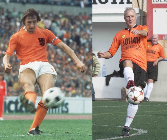
Huyền thoại tuyển Hà Lan Johan Cruyff
