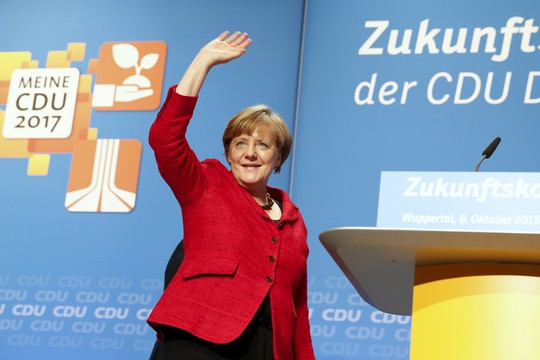 Thủ tướng Đức Angela Merkel. Ảnh: Reuters