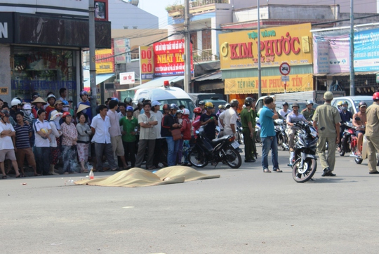 
Hiện trường vụ tai nạn
