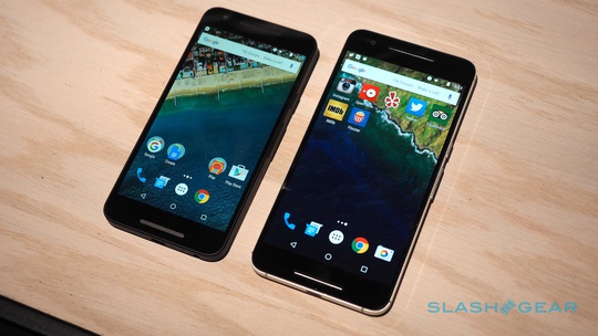 Nexus 6P có màn hình 5,7 inch cung cấp độ phân giải Quad HD hay 2K.