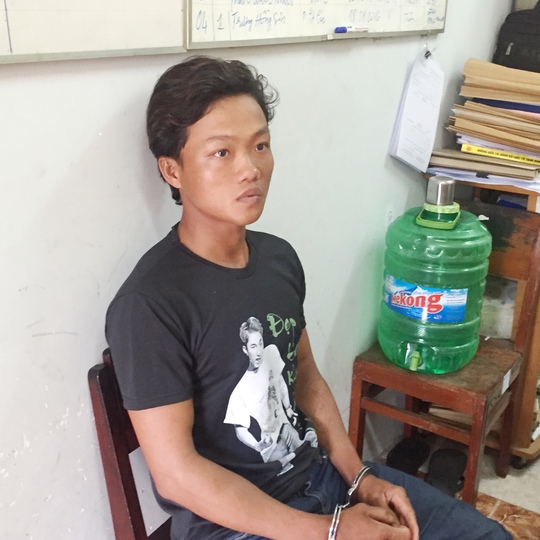 
Nghi can Nguyễn Chí Thanh khi mới bị tạm giam
