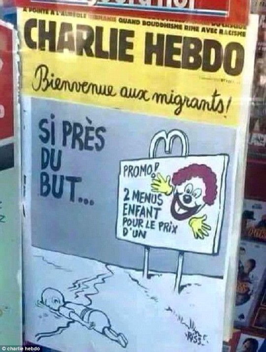 Ảnh: Charlie Hebdo