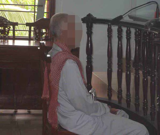 Ông L.V.Th trong giờ nghị án