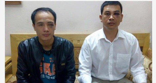 Hai luật sư bị hành hung muốn được gặp Giám đốc Công an Hà Nội để làm sáng tỏ vụ việc. (Ảnh từ Facebook của luật sư Nam)