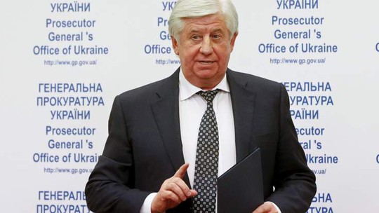 Trưởng công tố Ukraine Viktor Shokin. Ảnh: Sky News
