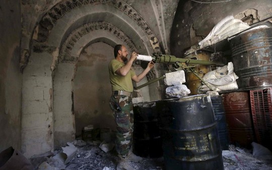 
Phong trào Giải phóng Homs - thuộc Quân đội Syria Tự do lên kế hoạch tấn công tự sát nhằm vào lực lượng Nga. Ảnh: Reuters
