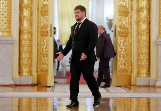 Lãnh đạo Cộng hòa Chechnya thuộc Nga, ông Ramzan Kadyrov tuyên bố sẽ trả thù cho vụ chặt đầu công dân Nga, người Chechen. Ảnh: Reuters