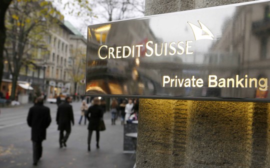 
Chi nhánh Ngân hàng Credit Suisse tại TP Zurich - Thụy Sĩ,

nơi người lao động hưởng lương cao nhất thế giới Ảnh: Reuters
