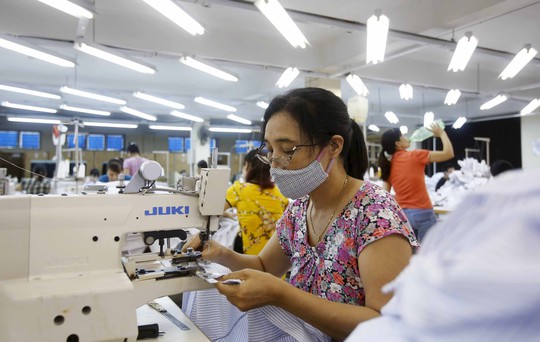 Hàng may mặc Việt Nam có thể hưởng lợi từ tpp.Ảnh: Reuters