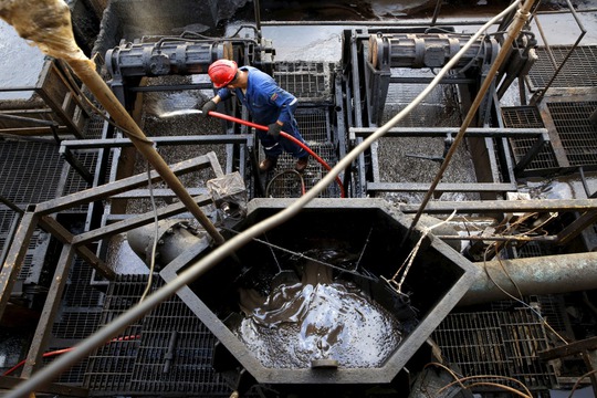 Một giếng dầu tại bang Anzoategui - VenezuelaẢnh: Reuters