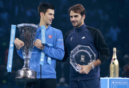 Khán giả quần vợt Việt Nam đối mặt nguy cơ không còn được xem thoải mái các cuộc đọ sức đỉnh cao giữa Djokovic và FedererẢnh: REUTERS