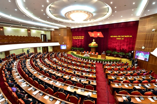 Hội nghị Trung ương 13 biểu quyết thông qua nhân sự Bộ Chính trị, Ban Bí thư khóa XII