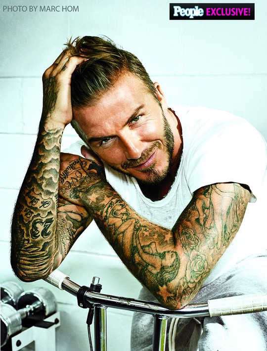 15 kiểu dáng hình xăm sành điệu của David Beckham