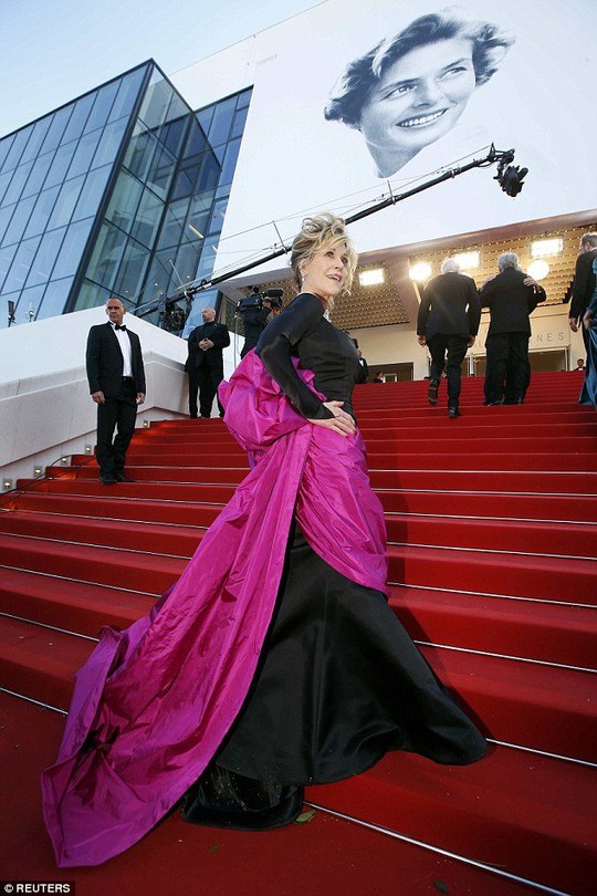Jane Fonda tại Liên hoan phim Cannes