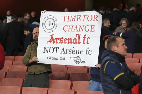 CĐV Arsenal lên kế hoạch phản đối HLV Wenger. Ảnh: Reuters