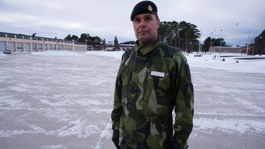 Trung tá Stefan Pettersson. Ảnh: BBC