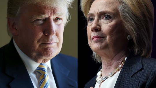 
Bà Clinton (phải) và ông Trump là hai ứng viên thắng lớn nhất trong các cuộc bầu cử sơ bộ ngày 15-3. Ảnh: ABC News
