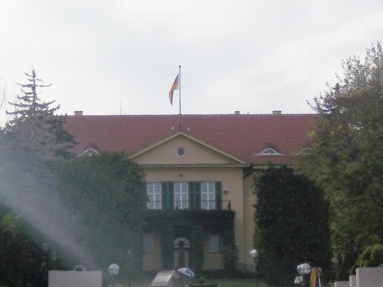 Đại sứ quán Đức tại Ankara. Ảnh: Independent