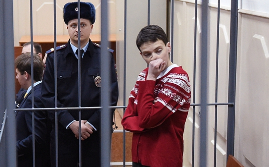 Nữ phi công Ukraine Nadiya Savchenko. Ảnh: The Telegraph