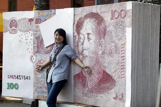 Triều Tiên bị cáo buộc in tiền giả Trung Quốc. Ảnh: UPI