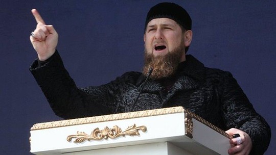
Ramzan Kadyrov - lãnh đạo của Cộng hòa Chechnya. Ảnh: AP
