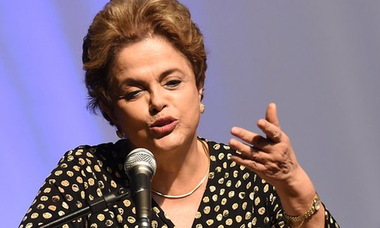 Tổng thống Dilma Rousseff bị đình chỉ chức vụ hôm 12-5. Ảnh: THE GUARDIAN