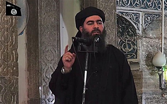 Abu Bakr al-Baghdadi. Ảnh: REX FEATURES
