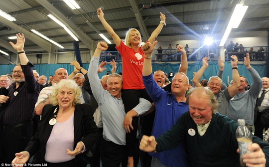 
Cử tri ở Sunderland là những người tích cực ủng hộ Anh rời EU nhất. Ảnh: I-IMAGES, NORTH NEWS & PICTURES
