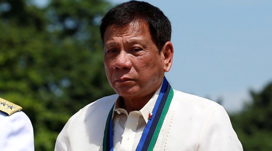 Tân Tổng thống Philippines Rodrigo Duterte . Ảnh: REUTERS