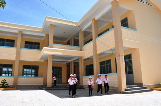 Một góc trường tiểu học số 1 Bình Châu