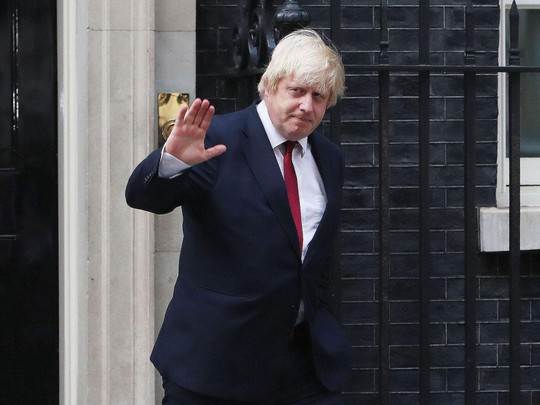Tân Ngoại trưởng Anh Boris Johnson. Ảnh: INDEPENDENT