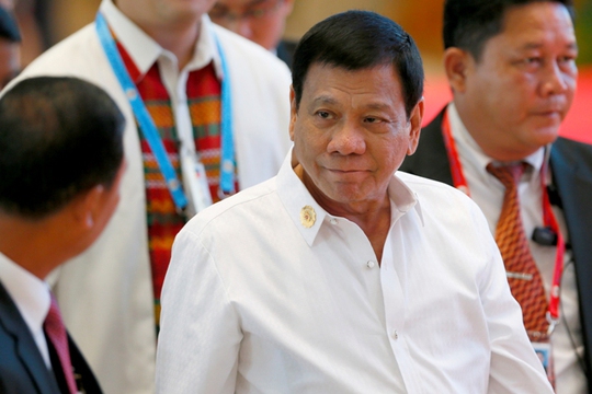 Tổng thống Philippines Rodrigo Duterte. Ảnh: AP
